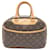 Louis Vuitton Trouville Marrone Tela  ref.1542480