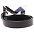 Thierry Mugler MUGLER Gürtel T.cm 80 Leder - Ansicht 6