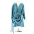 Balenciaga Kleid T.FR 38 Polyester Blau