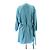 Balenciaga Kleid T.FR 38 Polyester Blau - Ansicht 2