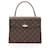 Louis Vuitton Malesherbes Monogram Handtasche Braun Leder Leinwand  ref.1543207