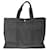 Hermès Hermes Air Line GM Grey Unisex Canvas Tote Bag Brown Cloth  ref.1543312