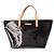Borsa Louis Vuitton Vernis Bellevue PM Amarante Nero Bordò