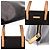 Borsa Louis Vuitton Vernis Bellevue PM Amarante Nero Bordò - vista 11