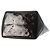 Borsa Louis Vuitton Vernis Bellevue PM Amarante Nero Bordò - vista 6