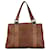 Gucci Brown Bamboo Libeccio Tote Leather Pony-style calfskin  ref.1543414