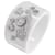 Chanel Cosmic K18WG White Gold Ceramic Ring  ref.1543475