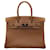 Sac à main Hermès Birkin 30 Togo Cuir Doré Orange  ref.1543495