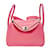 Hermès Sac à main Hermes Lindy 26 Rose Azalee  ref.1543537