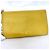 Cartera larga de piel amarilla Chanel Amarillo - vista 6