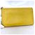 Cartera larga de piel amarilla Chanel Amarillo - vista 7