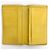 Cartera larga de piel amarilla Chanel Amarillo - vista 8