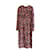 Sheath-Kleid mit Wild Rose Druck von Dolce & Gabbana Schwarz Pink  - Ansicht 2