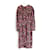 Sheath-Kleid mit Wild Rose Druck von Dolce & Gabbana Schwarz Pink  - Ansicht 5