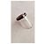 Autre Marque Schwarzer Keramikring mit 0,3ct Diamant in 18ct Weißgold - Ansicht 2