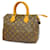 Sac à main Louis Vuitton Monogram Speedy 25 Marron  ref.1544500