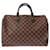 Louis Vuitton Damier Speedy Bandouliere 35 Handbag Brown Damier ebene Cloth  ref.1544564