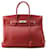 Hermès Sac à main Hermes Birkin 35 en Rouge Casaque Cuir  ref.1544588