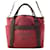 Hermès Bolsa de cuidados Hermes GROOM Vermelho Chocolate Algodão Elastano Poliamida  ref.1544660