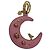 Saffiano PRADA Charm aus Safiano-Leder Rosa Auth ar12014