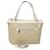 Coach Signature Tote Bag PVC Leather 2way Beige White Auth am6455  ref.1544754