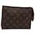 LOUIS VUITTON Monogram Poche Toilette 19 Pouch M47544 LV Auth 82185 Cloth  ref.1544835