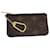 LOUIS VUITTON Monogram Pochette Cles Coin Purse M62650 LV Auth ac3119 Cloth  ref.1544859