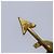 Spilla a freccia CHANEL metallo dorato CC Auth am6488 D'oro - vista 10