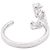 Anello Repossi "Serti sur Vide" oro bianco, diamanti. - vista 2