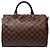 LOUIS VUITTON Speedy Bag in Brown Canvas - 102021 - view 3