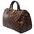 LOUIS VUITTON Speedy Bag in Brown Canvas - 102021 - view 4