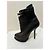 Alexander Wang Botín stiletto Aymeline de cuero negro - vista 2