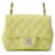 Chanel Yellow Lambskin Shoulder Bag Leather  ref.1544983