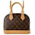 Louis Vuitton Monogram Alma BB Handbag Brown Patent leather  ref.1545092