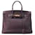 Hermès Sac à main Hermes Birkin 35 Raisin Fjord Cuir Bordeaux  ref.1545100