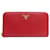 Prada Saffiano Long Wallet Red Leather  ref.1545139