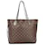 Sac à main Louis Vuitton Damier Ebene Monogram Neverfull MM Toile Marron  ref.1545231