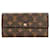 Louis Vuitton Canvas Monogram Sarah Long Wallet Brown  ref.1545233