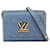 Borsa a tracolla Blue Louis Vuitton Epi Denim Twist MM Pelle  ref.1545304