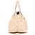 Borsa a Spalla Mahina Monogram Cirrus di Louis Vuitton Beige - vista 5