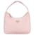 Prada Nylon Triangle Re-Edition Handbag Pink Cloth  ref.1545371