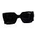 Prada Sonnenbrille quadratisch schwarz
