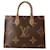 Sac tote Monogram Reverse Louis Vuitton Cuir vernis Toile Rouge  ref.1545416