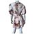 Completo gonna e top All Saints Astria Laur e Mae Luar Rosa Arancio Arancione - vista 3