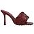 Mule rosso Bottega Veneta Lido