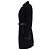 Abrigo con cinturón en lana negra de Acne Studios Negro - vista 2