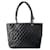 Bolsa tote grande da linha Cambon da Chanel Preto Couro  ref.1546443