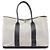 Hermès Gray Toile H Garden Party 49 Voyage Brown