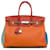 Hermès Orange Togo Birkin Arlequin 35 Cuir Veau façon poulain  ref.1546637