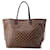 Louis Vuitton Damier Ebene Tote Bag Red Cloth  ref.1546662